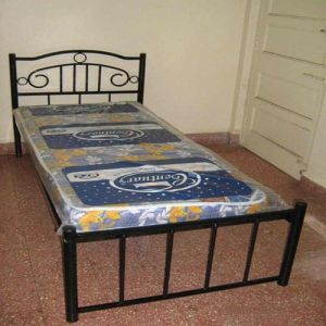 Black Single Bed