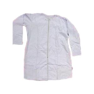 White Cotton Nursing Dress
