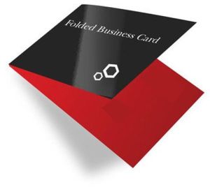 Folded Visiting Card