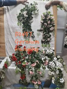 Artificial Gernium Hanging Flowers