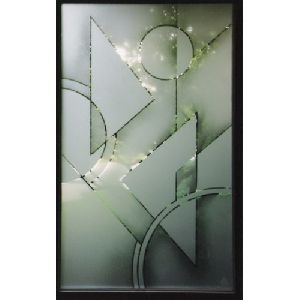 designer glass door