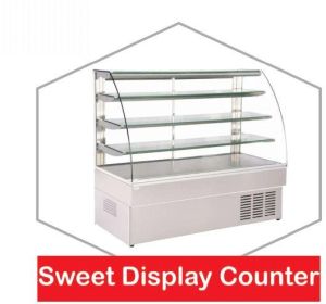 Stainless Steel Sweet Display Counter