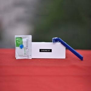 Plastic Hotel Guest Shaving Kit