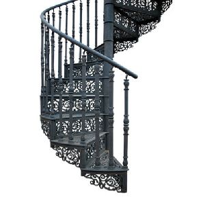 Cast Iron Spiral Staircase