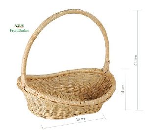 cane fruit basket