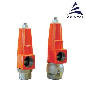 Orange Aluminium Pressure Relief Valve