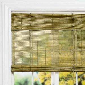 bamboo window blind