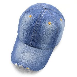 Men Denim Caps