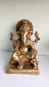 Brass Lord Ganesha Statue