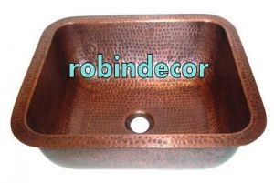 Copper & Brass Wash Basin