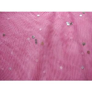 Pink Mesh Fabric