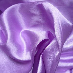 Plain Purple Satin Fabric