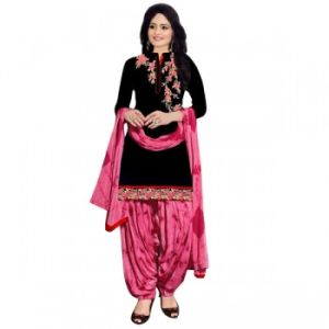 Ladies Embroidered Patiala Suit