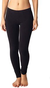 Ladies Plain Cotton Leggings