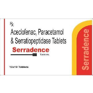 Aceclofenac Paracetamol & Serratiopeptidase Tablets