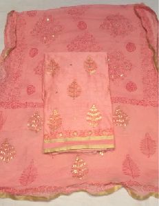 Ladies Chanderi Silk Suits