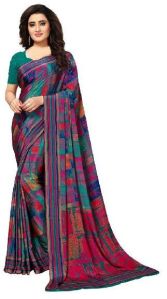 Crepe Saree