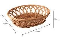 Natural Brown Rattan Basket