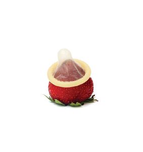 Strawberry Flavoured Condom