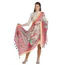 Multicolor Chanderi Silk Printed Dupatta