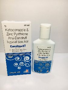 Ketoconazole & Zinc Pyrithione Anti-Dandruff Topical Solution
