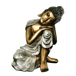 Ceramic Golden Budhha Statue