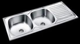 Double Bowl Single Drain Board Sink