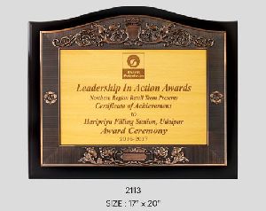 Wooden Certificates Awards