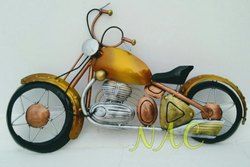 Handicraft Multicolor Bullet Bike