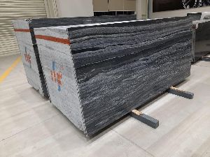 Wave Black Marble Stone