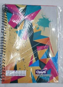 A4 SPIRAL NOTEBOOK 200 PAGE CHARU