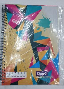 A4 Spiral Notebook 400 Pages Charu