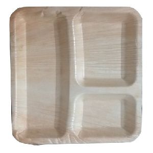 Partition Areca Leaf Plate