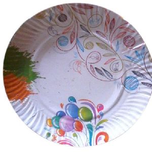 Printed Paper Plate