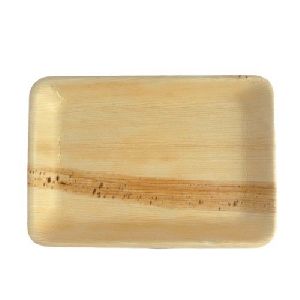 Rectangular Areca Leaf Plate