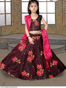 Silk Kids Lehenga choli