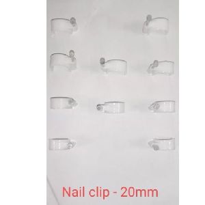 Circle Nail Cable Clips (20 mm)