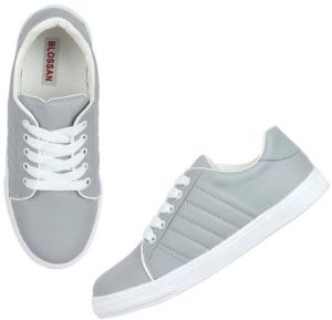 Ladies Gray Sneaker Shoes