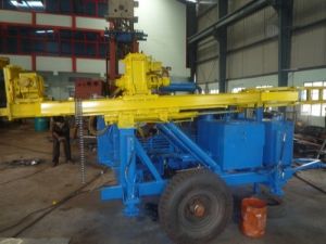 Trolley Mounted DTH cum Rotary Water Well Drilling Rig