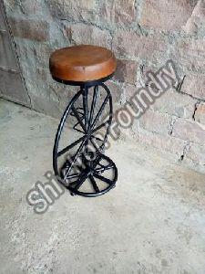 Bicycle Wheel Bar Stool