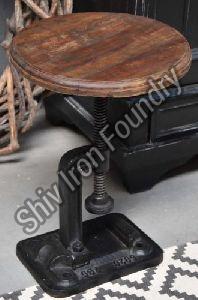 Iron Adjustable Stool