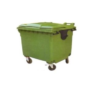 1100 L Plastic Waste Bin