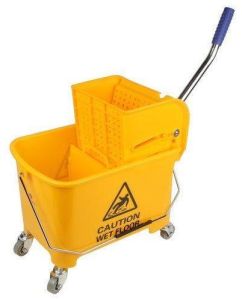 Single Bucket Wringer Trolley