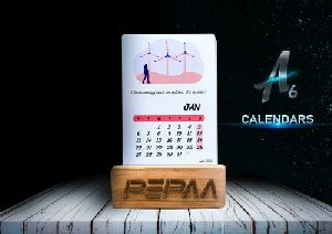 Wooden Block Calendar