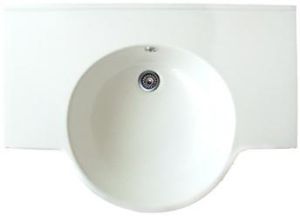 Round Solid Surface Sink