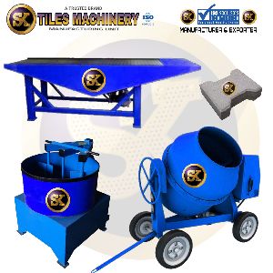 Flyash tiles making machine