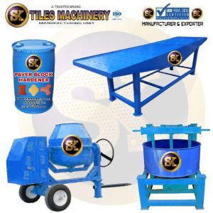 Manual Concrete Block Making Machine