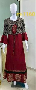 Designer Trendy Kurti With Jacket