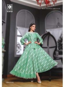 Grace 002 Embroidered Anarkali Kurti