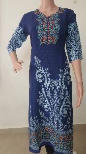 Printed Straight Kurti